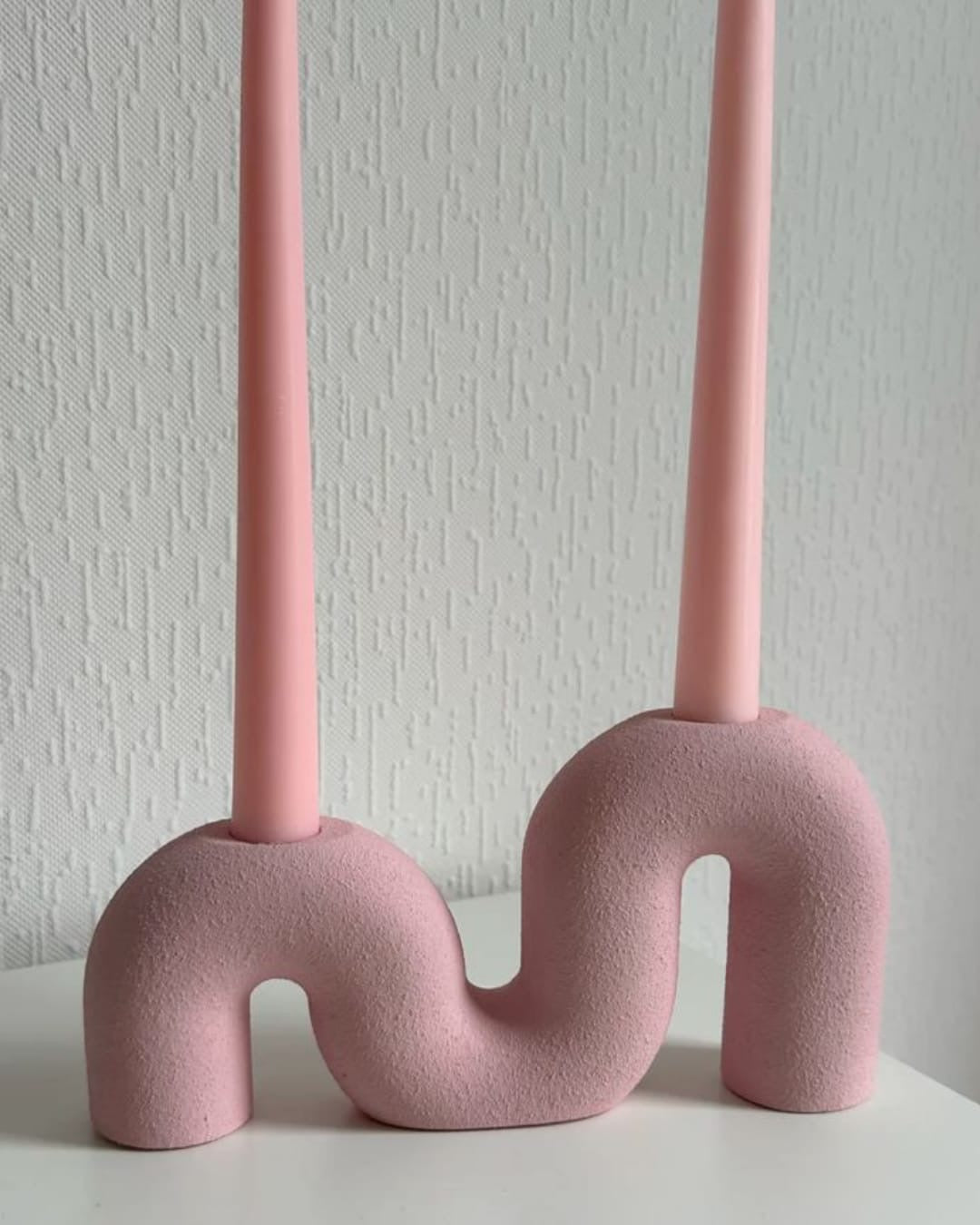 Squiggle Candle Holder