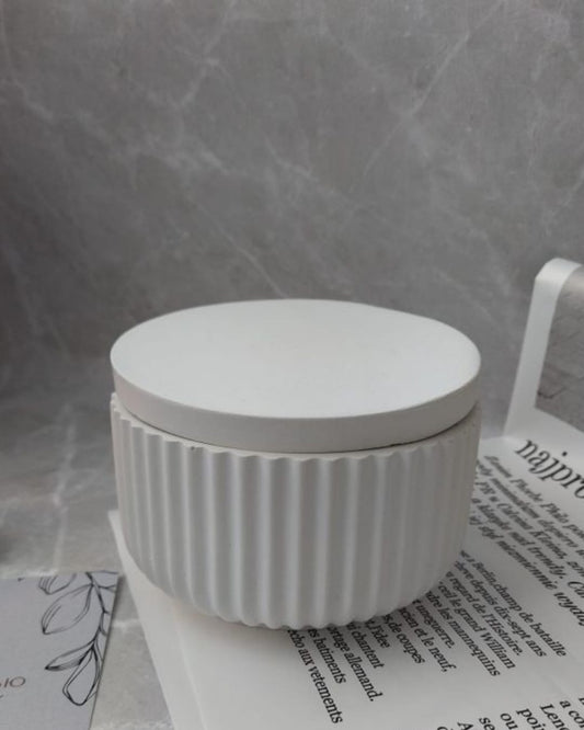 Fluted lid dar
